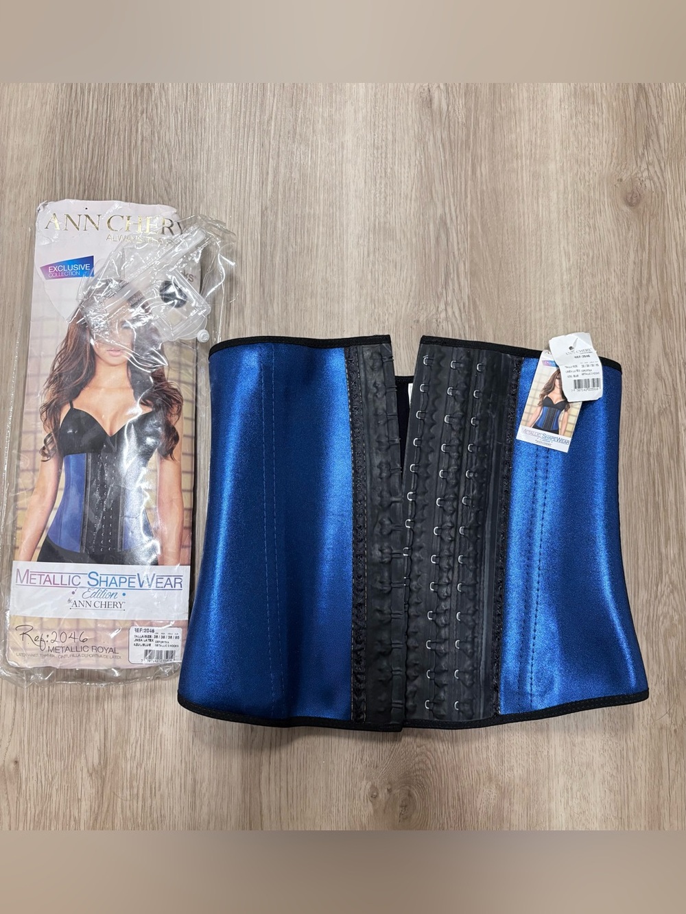 Ann Chery Royal Blue Waist Trainer Corset